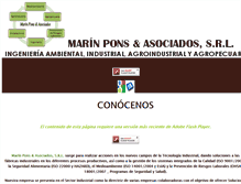 Tablet Screenshot of marinponsasociados.com